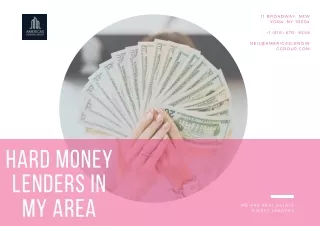 Hard Money Lenders in My Area