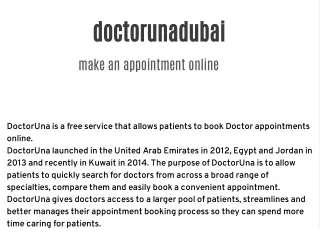 Dentist Doctors in Dubai