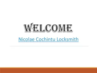 welcome