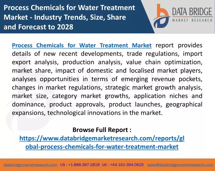 process chemicals for water treatment market
