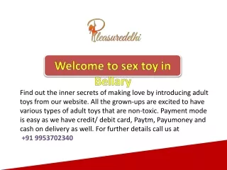 Sex Toys In Bellary-Pleasuredelhi.com