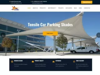 Tensile Car Parking Structure | Tensile Car Parking Manufacturer