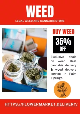 Legal Weed and Cannabis Store