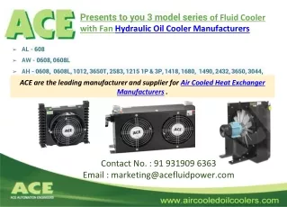 Hydraulic Oil Cooler Manufacturers in India