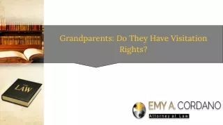  Grandparents: Do They Have Visitation Rights?