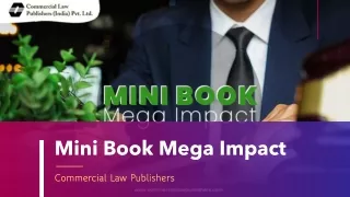 Mini Book Mega Impact
