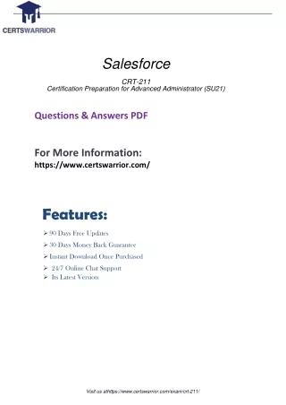 CRT-211 Avail Study Material In PDF Practice Exam Format 2021