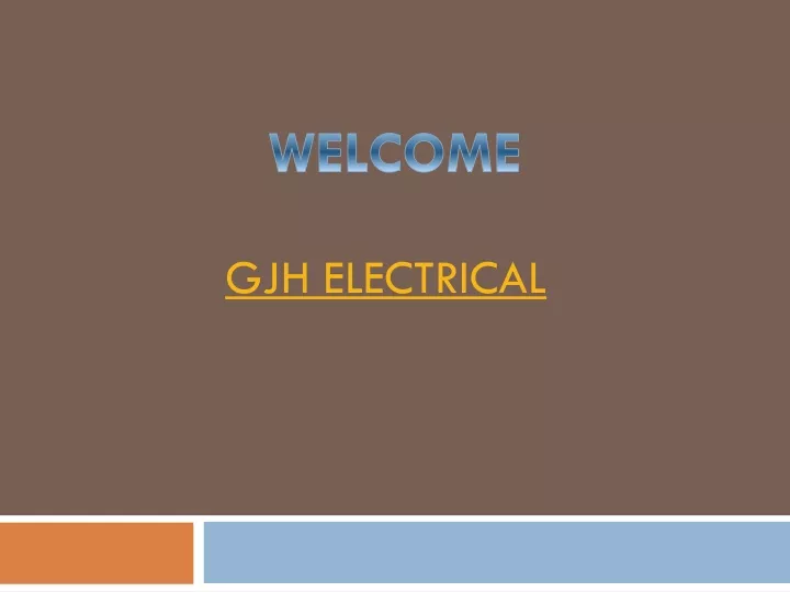 gjh electrical