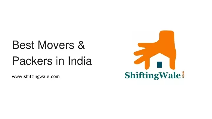 best movers packers in india