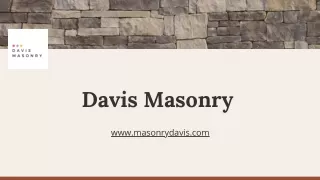 davis masonry