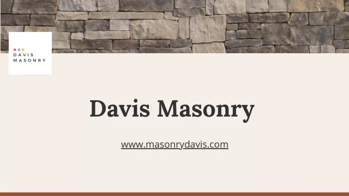 davis masonry