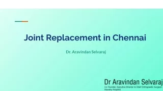 joint replacement in chennai