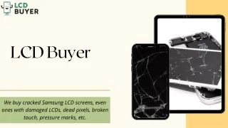 Sell Your Broken Screen Phones With LCD Buyer