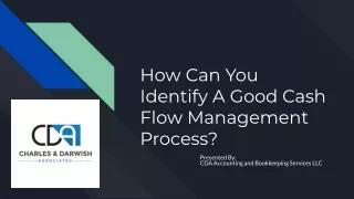 How Can You Identify A Good Cash Flow Management Process_