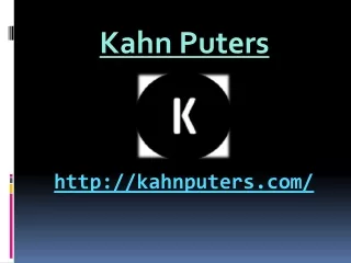 Kahnputers Offer High-Quality Web Development