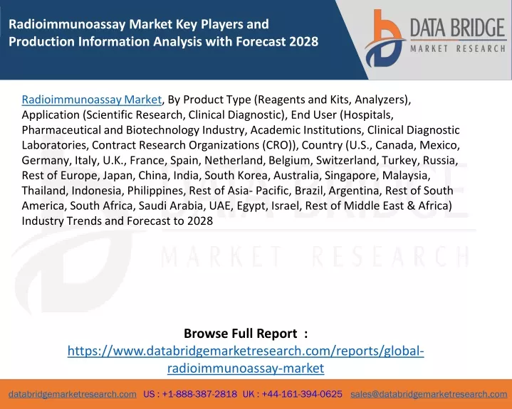 radioimmunoassay market key players