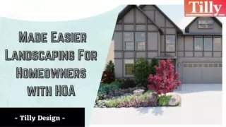 HOA Landscaping Rules And Guidelines For Your Backyard Designs At Tilly Design