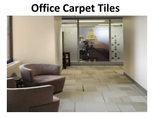 office carpet tiles
