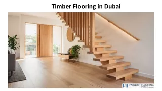 timber flooring in dubai