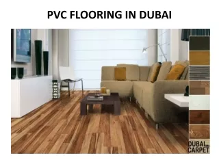 pvc flooring in dubai