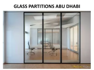 glass partitions abu dhabi