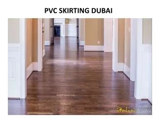 pvc skirting dubai