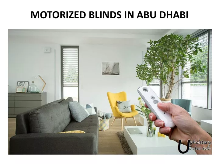 motorized blinds in abu dhabi