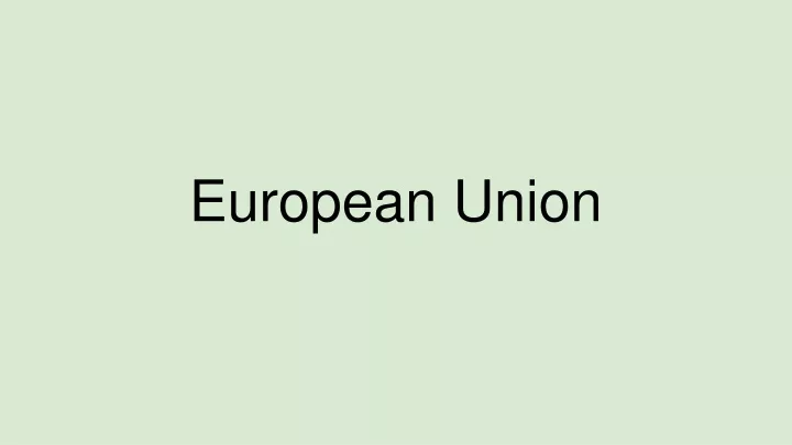 european union