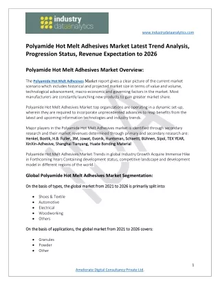www industrydataanalytics com