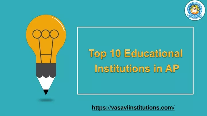 top 10 educational institutions in ap