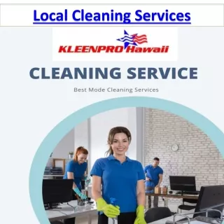 local cleaning services