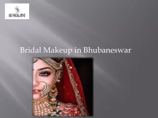 Bridal Makeup in Bhubaneswar