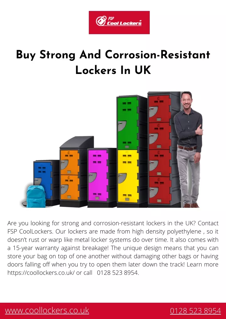 buy strong and corrosion resistant lockers in uk