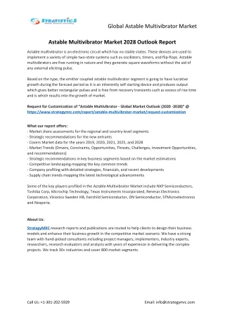 global astable multivibrator market