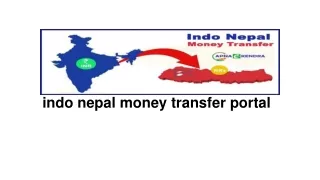 indo nepal money transfer portal