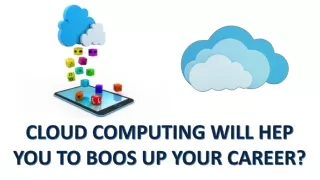 Best Institute for Online Training In Cloud Computing By Expert trainers 2021
