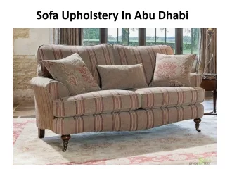 sofa upholstery in abu dhabi