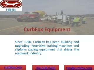 curbfox equipment