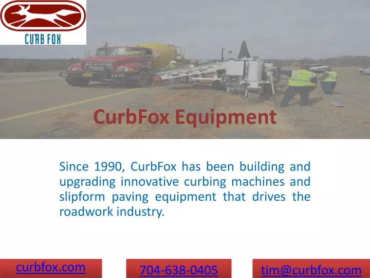curbfox equipment