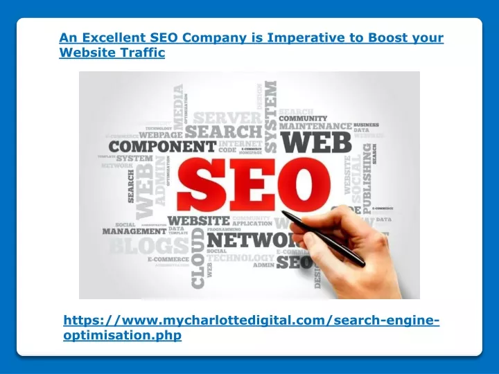 an excellent seo company is imperative to boost