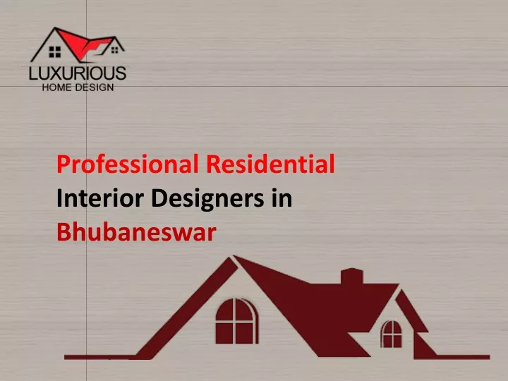 professional residential interior designers