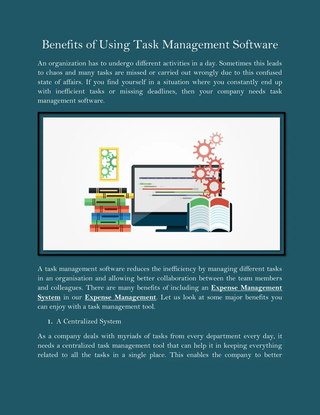 PPT - Benefits of Using Task Management Software PowerPoint ...