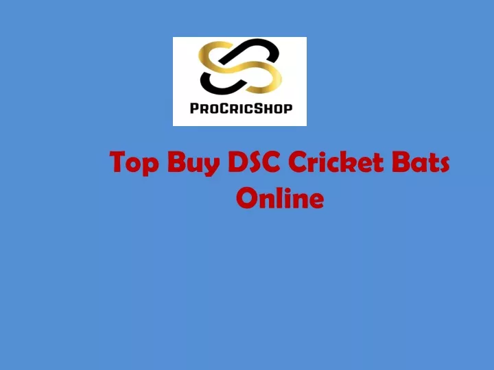 top buy dsc cricket bats online