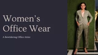 Women's Office Wear