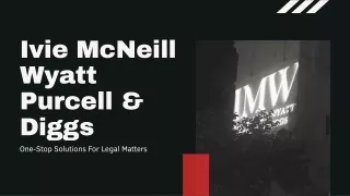 Ivie McNeill Wyatt Purcell & Diggs