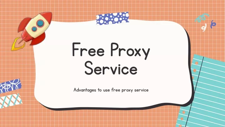 free proxy service