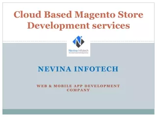 cloud based magento store development services