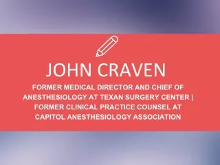 John Craven - A Resourceful Professional From Austin, TX