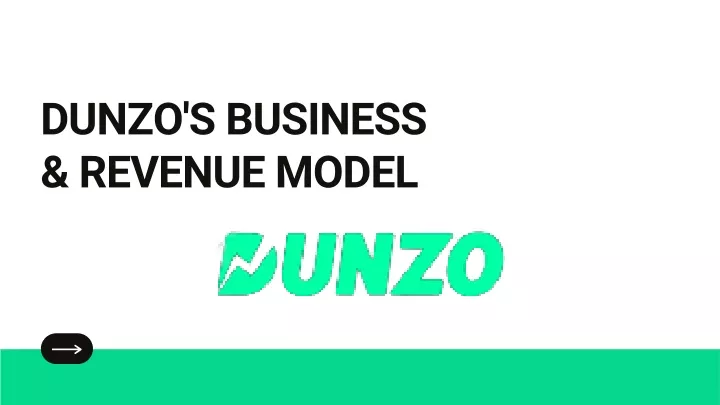 dunzo s business revenue model