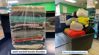 Wash and Fold laundry Brooklyn | Brooklyn Laundry